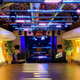 A photo of the inside of the 747 Party Plane